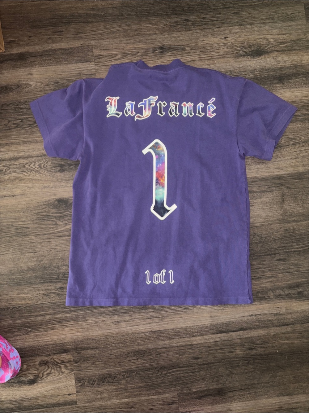 Purple LaFrance t shirt , medium